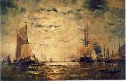 unknow artist Seascape, boats, ships and warships. 76 Spain oil painting reproduction